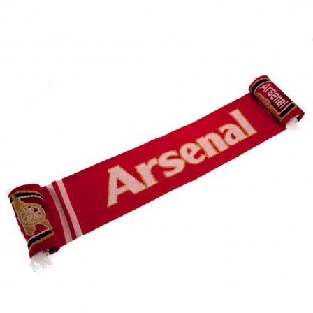 Arsenal FC Gunners Scarf One Size Röd/Vit Röd/Vit One Size