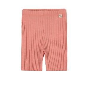 My Little Cozmo Pink Rib Lettuce-Edge Bike Shorts 10 Years - Shorts - 10 years - Pink