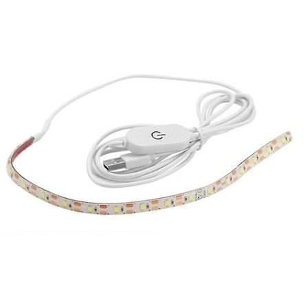 Symaskin LED-lys Lysstripe med berøringsdimming USB-strømforsyning (FMY)