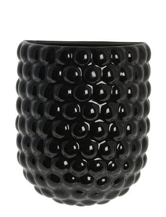 Lene Bjerre Dotsie Flower Pot - Black - 15X7X20CM