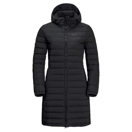 Jack Wolfskin Women's Glowing Mountain Coat Women down-lined parkas Black XS