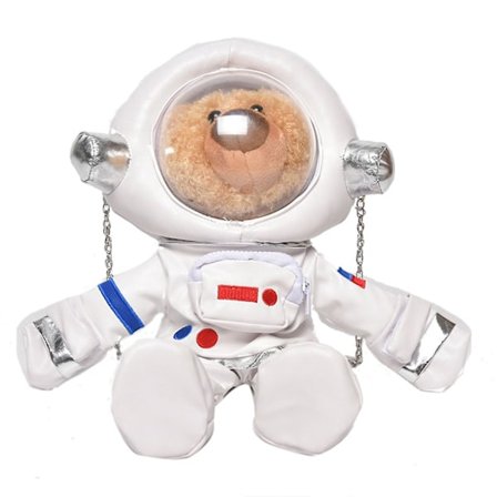 Astronaut Kvinners Skulderveske Krossveske Søt Rom Tiddies Bjørn Kjedeveske