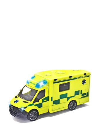 Majorette Swedish Mercedes-Sprinter Ambulance - Yellow - ONE SIZE