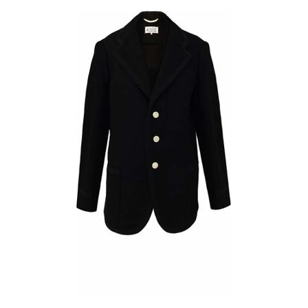 Maison Margiela, Jacket Zwart, Dames, Maat:XS