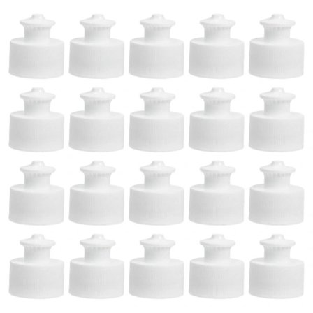 24 stk. Erstatningspropper til Tryk og Træk Genanvendelige Sportsflasker Låg Flaskepropper Vandflaskelåg