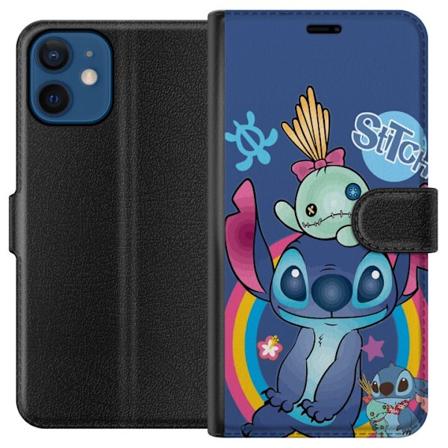 Apple iPhone 12 mini Lommeboketui Stitch og vennen