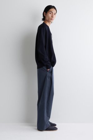 COS Minimal Suede Trainers in Blue - Men