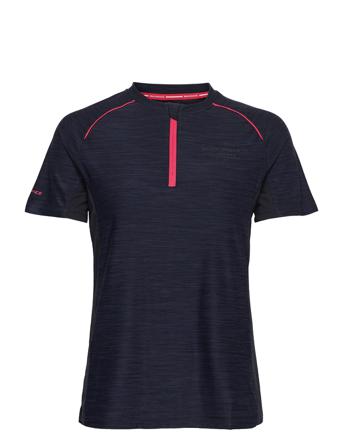 Weni W Melange Cycling/Mtb S/S Tee Black Endurance