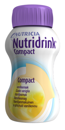 Nutridrink Compact næringsdrikk vanilje 4x125 ml