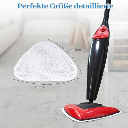 6-pack Ångrengöringsersättningsöverdrag för Vileda - Högkvalitativa överdrag för effektiv ångrengöring