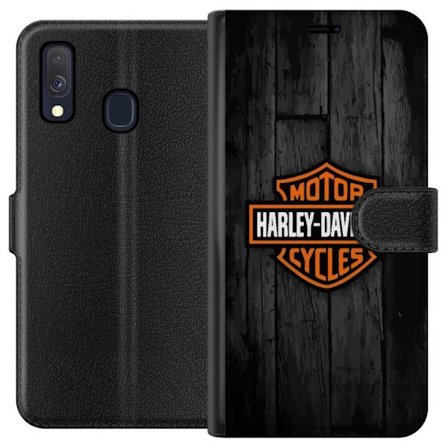 Kompatibelt Plånboksfodral till Samsung Samsung Galaxy A40 Motorcykel