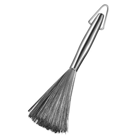 Grytebørste i rustfritt stål A A