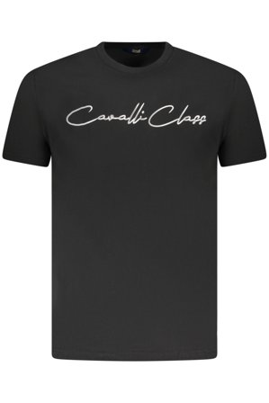 Cavalli Class T-shirt Maniche Corte Uomo Nero