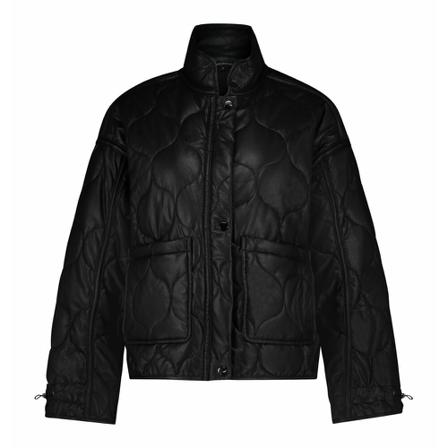 Tramontana Jakke PU Quilted Sort, Dame