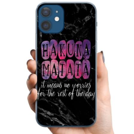 Apple iPhone 12 TPU Mobilcover Hakuna Matata