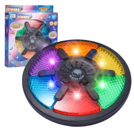 Minne spel maskin handhållen elektroniskt minne spel med ljus och ljud pussel kreativt interaktivt spel leksak