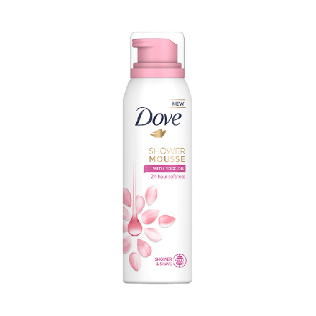 Dove Shower Mousse Rose Oil Bad & dusch Dam ONESIZE