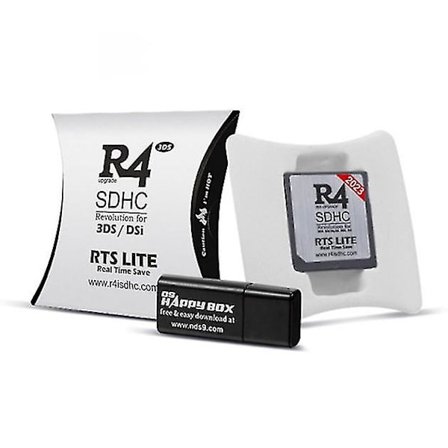 2023 R4 Gold Pro Sdhc til Ds/3ds/2ds/ Revolution Cartridge med usb-adapter