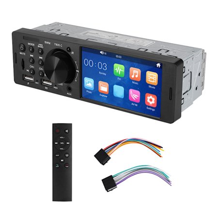 4 tum bil Bluetooth MP5 HD pekskärm Stereo FM Radio Musikspelare 12V