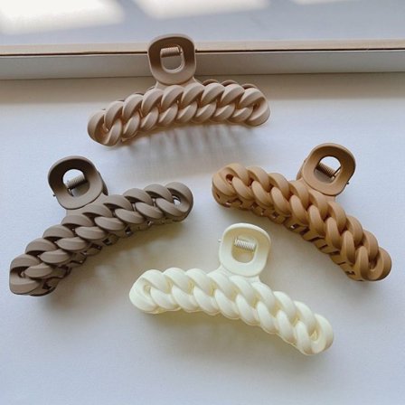 4 stk Dame Hårklør Hårklemmer Krabbe Hårspænder