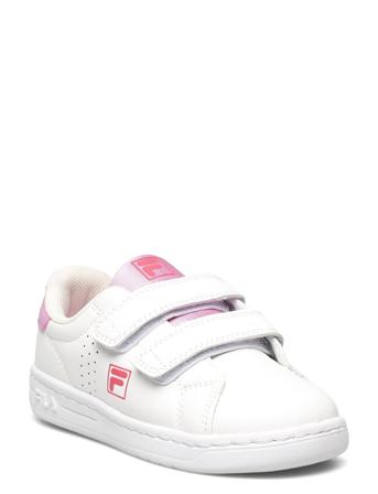 Crosscourt 2 Nt Velcro Tdl Låga Sneakers Vit FILA