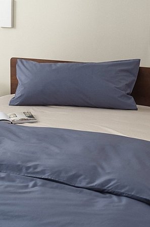 Jotex - Percale Tyynyliina 50x90 Cm - Ekologinen Ukkosensininen Ukkosensininen - ZACK - Osta Tyynyliinat Jotex