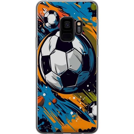 Mobilskal till Samsung Galaxy S9 med Fotbollar