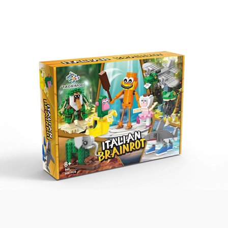 7259 Komplet sæt, Brainrot Byggeklods Sæt - Byggeklods Figursamling a