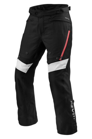 Pantaloni Moto Rev’it! Horizon 3 H2O Nero/Rosso L