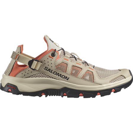 Salomon - Sandales, chaussures amphibies et chaussures de récupération pour femme Techamphibian 5 W - White Pepper / Bleached Sand - 40