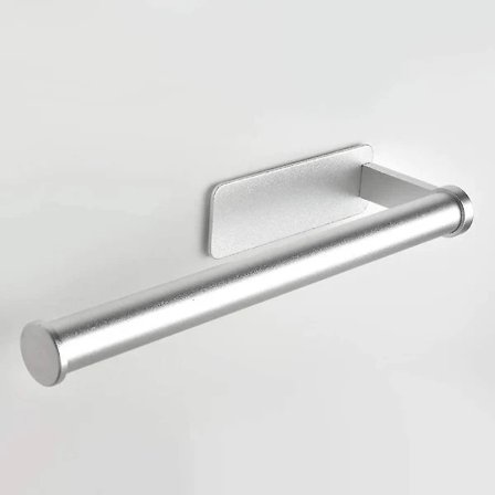 Keittiörullateline, ei porausta, keittiöpaperiteline seinälle asennettava [co]