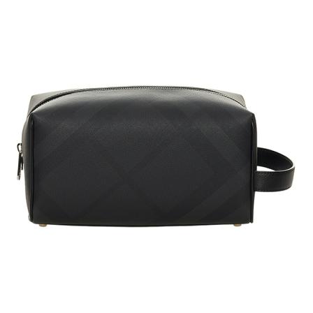 Burberry Vintage, Pre-owned Smoke Check Clutch Bag Zwart, Dames, Maat:ONE Size
