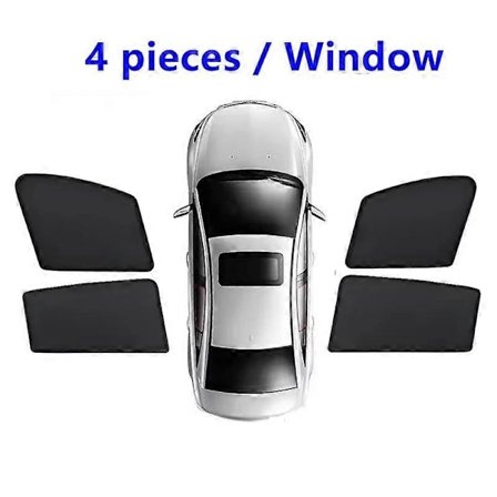 Til XPeng G6 2023 2024 2025 Mesh Magnetisk Solskærm Anti-UV Privatlivsbeskyttelse Sidevinduedækning Varmeisolering Biltilbehør