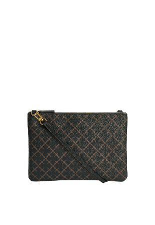 By Malene Birger Ivy Clutch monogramväska Väskor & plånböcker Dam Brun ONESIZE