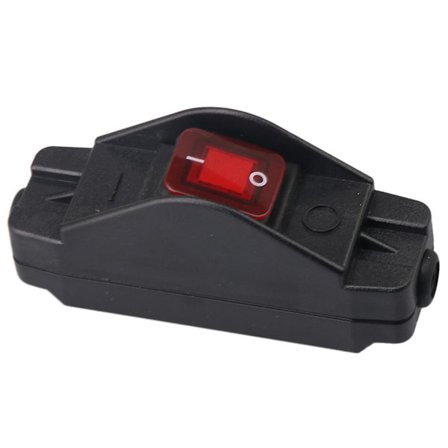 Ip65 On/off Johdinvirtakytkin 30a 220v Pöytälampulle Pa66