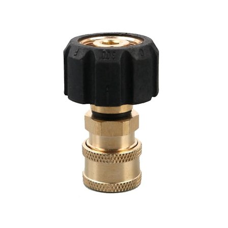 1 st 1/4 till M22 snabbkoppling Högtrycksbiltvätt snabbkoppling Vattenrörsadapterskarvar