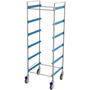 Diskomat Hög Korgvagn 50x50cm