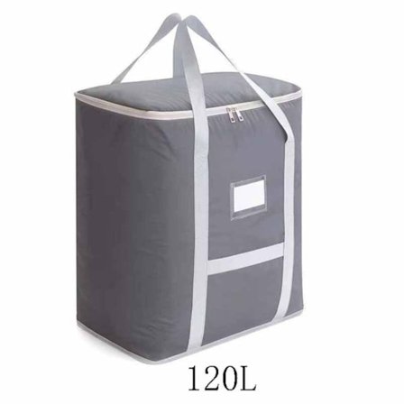 Quilt Opbevaringspose Tøj Opbevaringspose GRÅ L120L 120L