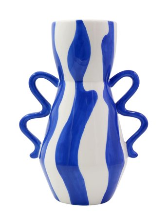 Que Rico Vase - Luís - Bold & Blue - Blue - 26.5 CM