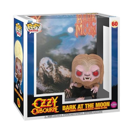 Figur Funko Pop! Funko Ozzy Osbourne Bark at the Moon N°60 Velour