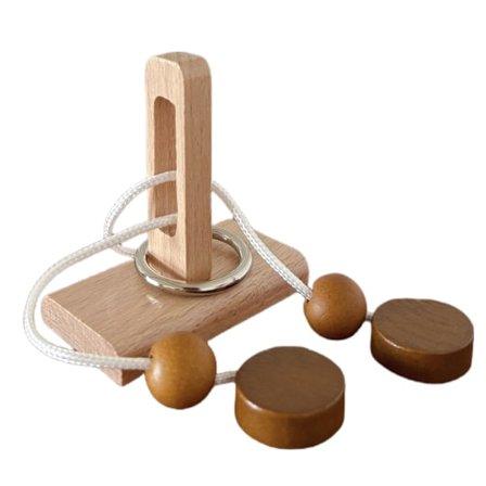 Wooden Puzzle for Adults & Teens – Problem-Solving Brain Teaser Puzzle