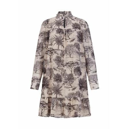 Nikkie Risk dress , Grijs , Dames , Maat: S Casual jurken