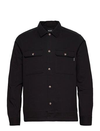 Onsilvio Life Ls Twill Overshirt Black ONLY & SONS