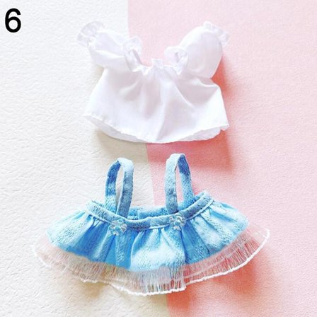 Söt pannband plysch docka huvudbonader 6 6