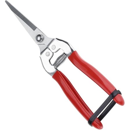 Rustfri Stål Havesaks Rosensaks Professionel Håndbeskærer Lige Blade Beskæresaks Krombelægning Blomsterarrangement Plante