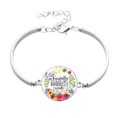 Valentinsdag Klassiske Citater til Time Gem Armring Justerbar Størrelse Smykker til Mænd Kvinder Elsker Bryllup Fødsel