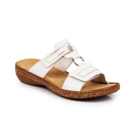 Tofflor Rieker Rkr511 Beige 39
