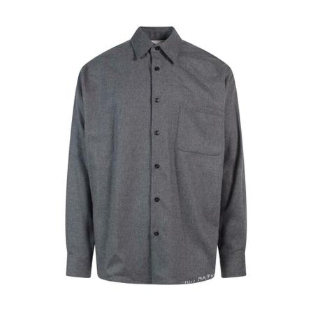 Marni Casual Shirts Grå, Herre Skjorter