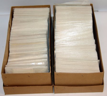 Rusland - Dubletsamling i 2 kartotekskasser