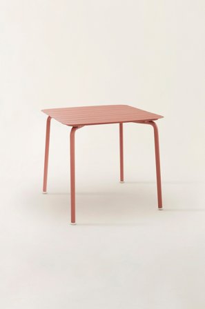 Jotex - Bord 80x81 Cm Mørk pudderrosa - LORIENT - Kjøp Hagebord hos Jotex